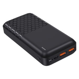 PEDEA 60040135 bank mocy Litowo-polimerowy (LiPo) 20000 mAh Czarny