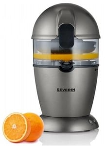 Severin CP 3537 juicepress Långsam juicepress 50 W Svart, Grå, Metallic