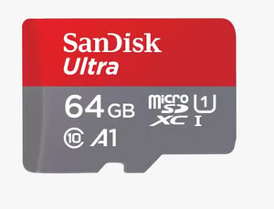 Western Digital SDSQUAB-064G-GN6MA 64 GB MicroSDXC UHS-I Klasse 10 Flash-Speicherkarte