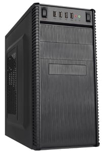 Gembird Fornax K120 Mini-Tower Schwarz