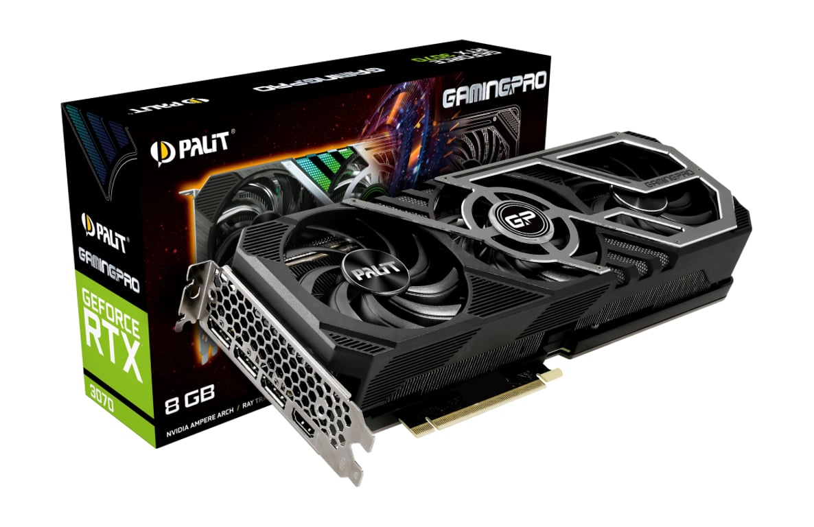 Palit NE63070019P2-1041A karta graficzna NVIDIA GeForce RTX 3070 8