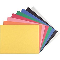 Cardboard and construction paper
