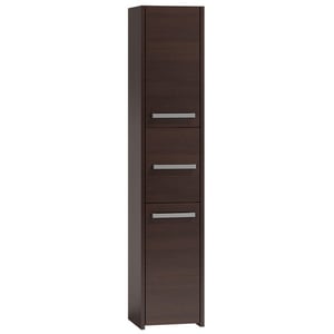 Topeshop S33 WENGE szafka łazienkowa Kasztan