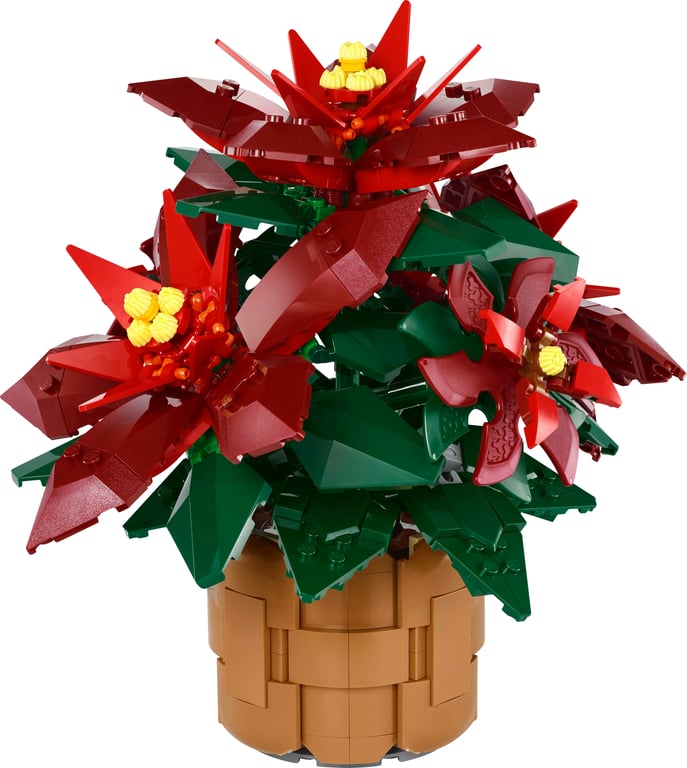 фото Блоковий конструктор LEGO Botanicals Пуансеттія (10370)
