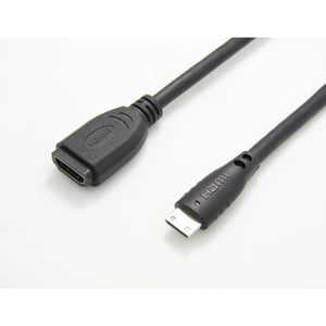 VALUE 12.99.3120 HDMI cable, 150 m, HDMI Type C (Mini) to HDMI Type A (Standard), Black