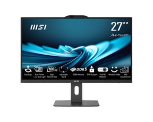 MSI Pro AP272P 14M-495EU Intel® Core™ i7 i7-14700 68,6 cm (27") 1920 x 1080 px Allt-i-ett-dator 16 GB DDR5-SDRAM 1 TB SSD Windows 11 Pro Wi-Fi 6E (802.11ax) Svart