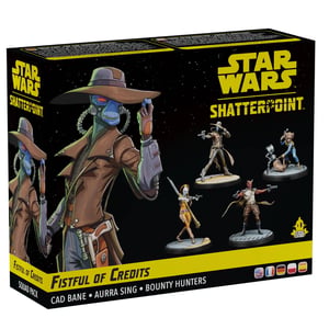Asmodee Star Wars: Shatterpoint – Fistful of Credits: Cad Bane Squad Pack-figur
