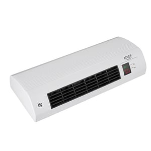 Adler AD 7714 Indoor Heater, Black, White, 2200 W, Electric Fan Space Heater