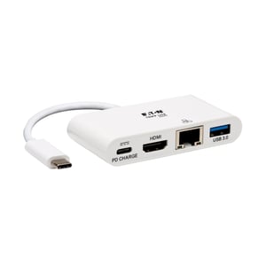 Tripp Lite U444-06N-H4GU-C External USB Graphics Card 3840 x 2160 px White