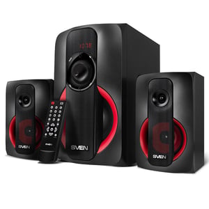 SVEN MS-304 zestaw głośników 40 W Uniwersalne Czarny 2.1 kan. 2-drożny 20 W Bluetooth