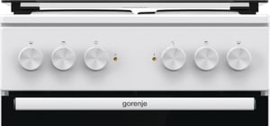 Gorenje GE5A21WH pierkarnik Kuchenka wolnostojąca Prąd elektryczny Płyta uszczelniona Biały