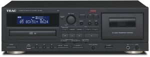 TEAC AD-850-SE/B CD Player, Black, Personal CD Player