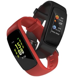 Lamax BFit PRO2 LCD Activity Tracker 2.44 cm (0.96") IP67 Black, Red