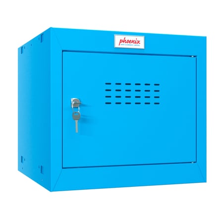 Phoenix Safe Co. Phoenix CL Series Size 1 Cube Locker in Blue with Key Lock CL0344BBK DD Szafka osobista