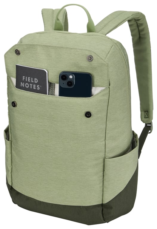 Thule Lithos TLBP216 - Quiet green plecak Plecak turystyczny Zielony Poliester