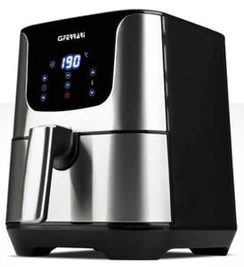G3 Ferrari G10125 Heißluftfritteuse, Einzelgerät, 3,5 l, 1500 W, Heißluftfritteuse, Schwarz, Silber