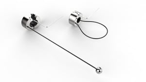 Vivolink PROADRING-S-WIRE kabelklämma Svart, stål