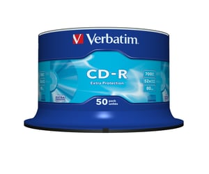Verbatim CD-R Extra Protection 700 MB 52x 50 st.