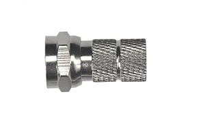 Axing CFS 1-00 F-Typ-Koaxialstecker, 100 Stück