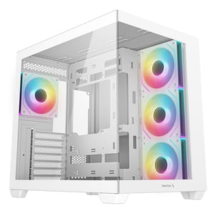 DeepCool CG530 4F WH Midi Tower Biały