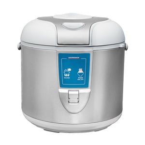 Gastroback Design 3-Liter 450-W Pressure Cooker, Silver, White