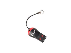 uGo UCZ-1004 czytnik kart USB 2.0 Czarny, Czerwony
