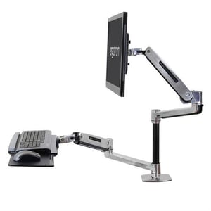 Ergotron 45-405-026 arbetsstation för stående/sittande arbete