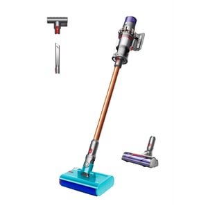 Dyson V10 Submarine 2-in-1-Standstaubsauger, Akku, Trocken- und Nassreinigung, beutellos, 0,76 l, Kupfer, Grau