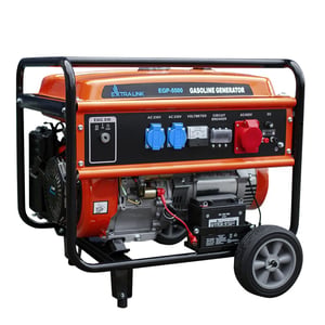 Extralink EGP-5500 Gasoline Generator, 5.5 kW, 3-phase