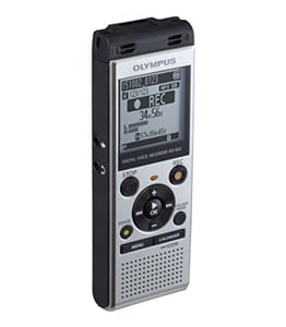 Olympus WS-852 Internal Memory and Flash Memory Cards Silver