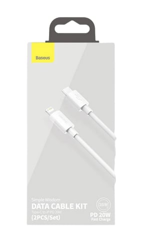 Baseus TZCATLZJ-02 kabel Lightning 1,5 m Biały