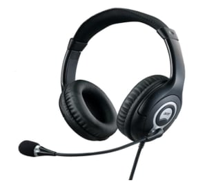 Acer GP.HDS11.00T Headphones/Headset Wired Headband Black, Gray