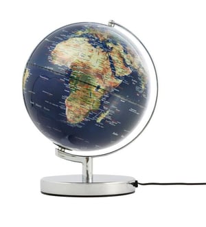 TROIKA TERRA LIGHT Physical Globe, 25 cm