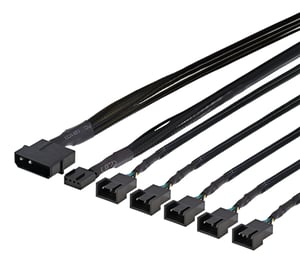 Deltaco SSI-68 Power Cable, Black