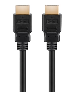 Goobay 41082 kabel HDMI 1 m HDMI Typu A (Standard) Czarny