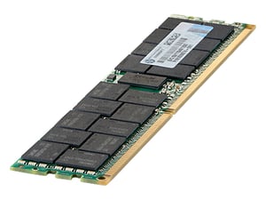 HPE 8 GB (1x8 GB) Dual Rank x4 PC3L-10600 (DDR3-1333) Reg CAS-9 LP minneskit, 240-stifts DIMM-minnesmodul, ECC-korrigering
