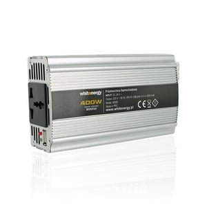 Whitenergy 06582 adapter zasilający/ inwentor 400 W Stal nierdzewna