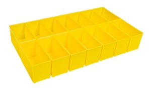 ProClick B3 CT M 74 Zestaw skrzynek narzędziowych Plastik Żółty