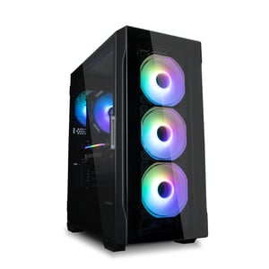 Zalman I3 NEO TG BLACK Security & Mounts for Midi Tower Computers, Black