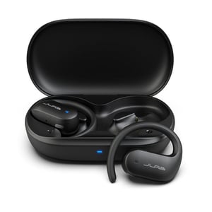 JLab Open Sport Zestaw słuchawkowy True Wireless Stereo (TWS) Douszny Połączenia/Muzyka/Sport/Codzienność Bluetooth Czarny