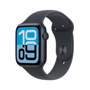 Apple Watch SE (3rd generation) OLED 44 mm Digital 368 x 448 px Touchscreen Black Wi-Fi GPS
