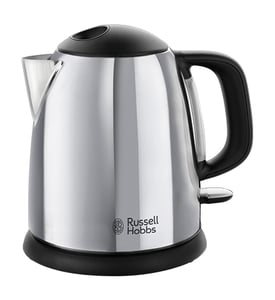 Russell Hobbs Victory Wasserkocher 1 l 2400 W Schwarz, Edelstahl