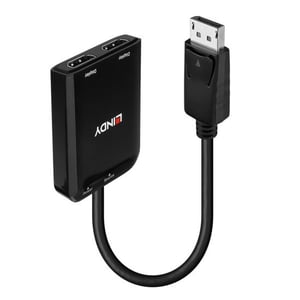 Lindy 38433 DisplayPort to 2 x HDMI Cable Adapter