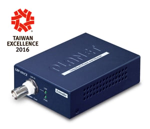 PLANET LRP-101CE Netzwerk-Extender Netzwerk-Sender Blau 100 Mbit/s