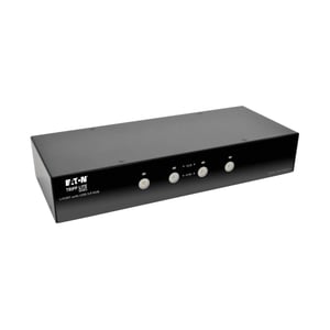 Tripp Lite B004-DPUA4-K przełącznik KVM Czarny