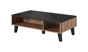 LOTTA 110 Bench in Wotan Oak/Matte Black