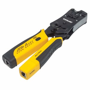 Intellinet 780124 kabelpress Verktyg för kabelsammanfogning Svart, Gul