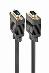 Gembird 1,8 m HD15 M/M VGA-Kabel 1,8 m VGA (D-Sub) Schwarz