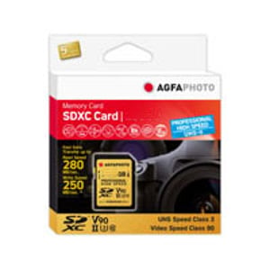 AgfaPhoto 10621 64 GB MicroSDXC UHS-I Klasse 10 Flash-Speicherkarte