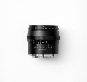 TTArtisan APS-C 50mm F1.2 Bezlusterkowiec Czarny